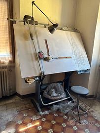 Tavolo da disegno tecnigrafo