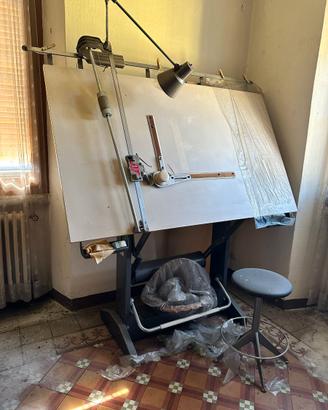 Tavolo da disegno tecnigrafo