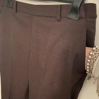 Pantaloni bordeaux scuro Uniqlo