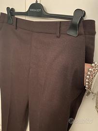 Pantaloni bordeaux scuro Uniqlo