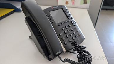 Telefono IP VOIP Polycom VVX 400 displ colori POE
