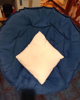 Poltrona blu