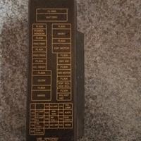 coperchio scatola fusibili X-Trail T30