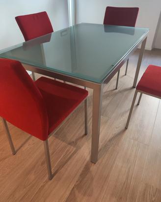 Tavolo Calligaris + sedie