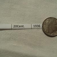 20 centesimi 1936