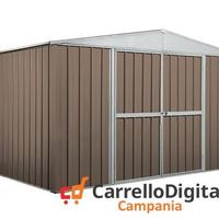 Box in lamiera di Acciaio 360x260cm 9mq tortora