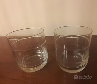 Set di 2 bicchieri in vetro