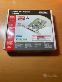 eSATA PCI Express 2 Ports