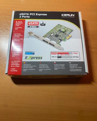 eSATA PCI Express 2 Ports