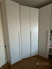 Camera da letto completa - armadi e scrivania