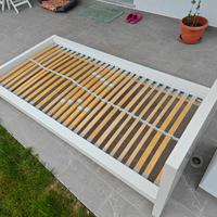Letto IKEA MALM 90x200 con rete e materasso