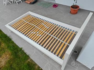Letto IKEA MALM 90x200 con rete e materasso