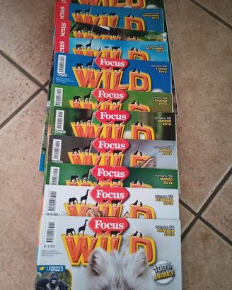 Riviste Focus Wild - pari al nuovo 