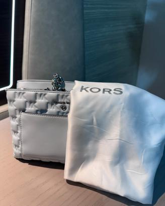 Michael Kors - Borsa jet Set Charm Azzurra