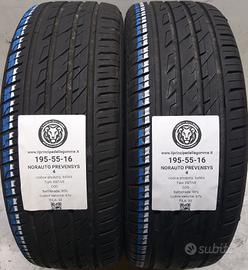 2 GOMME 195 55 16 NORAUTO A64964