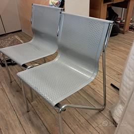 sedia in alluminio robusta 