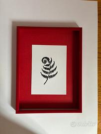 Stampa foglia di felce