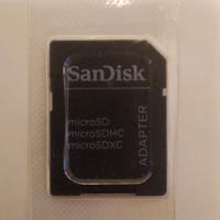 Adattatore MICRO SD - SD SanDisk