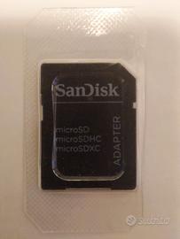 Adattatore MICRO SD - SD SanDisk