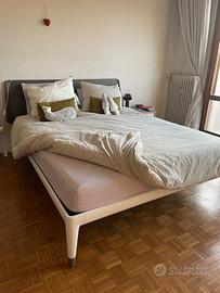 Letto con materasso marca Auping