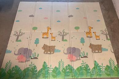 Tappeto gioco pieghevole – tema Safari