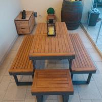 set mobili da giardino 