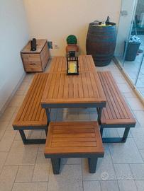 set mobili da giardino 