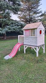 casetta per bambini con sciviolo