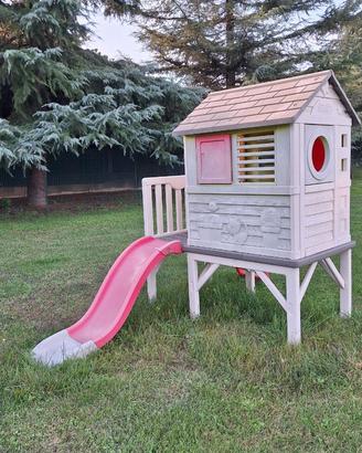 casetta per bambini con sciviolo