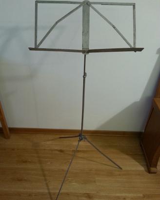 Leggio musicale anni ’50-60 in metallo