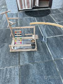 Parco giochi, supporto per uccelli