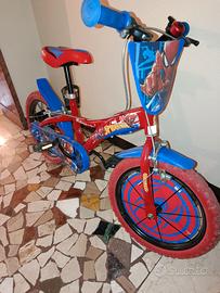 Bici bambino ruote 16 Spiderman 