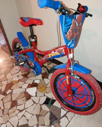 Bici bambino ruote 16 Spiderman 