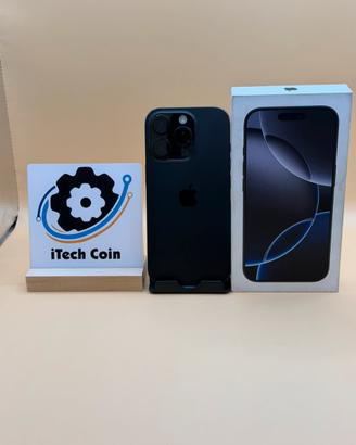 Iphone 16 pro 256gb black