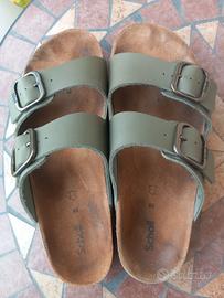 scholl ciabatte nr 39 color cachi.