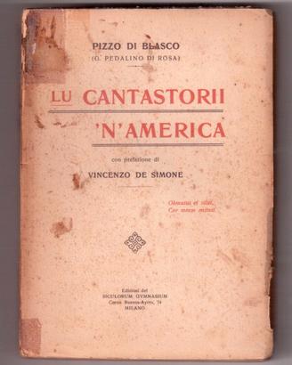 Pizzo di Blasco Lu cantastorii 'n'America 1929 1a