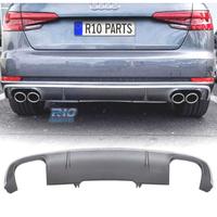 DIFFUSORE AUDI A4 B9 16-19 LOOK S4