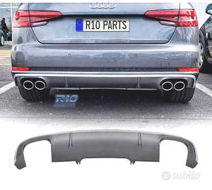 DIFFUSORE AUDI A4 B9 16-19 LOOK S4