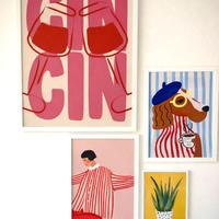 Set 4 Cornici IKEA + Art Print