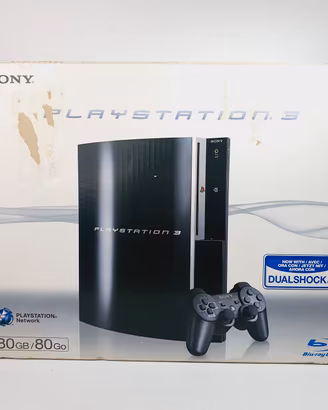 Sony PlayStation 3 Fat CECHL04 80 GB Testata 