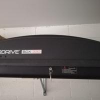 Box da tetto per auto Nordrive 330 nero goffrato