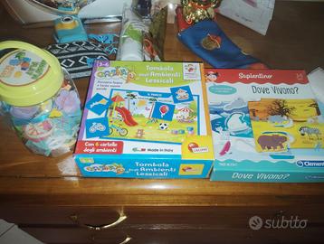 Tre giochi per bambini