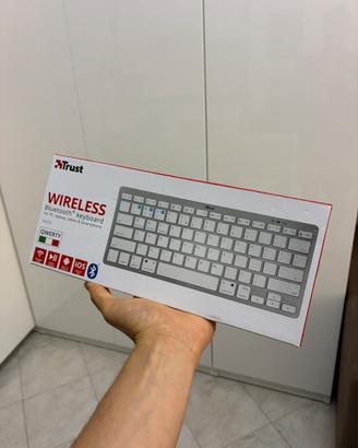 Tastiera Bluetooth Trust Nado Wireless