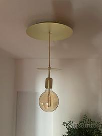 Lampada a sospensione - color Oro -