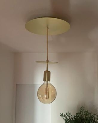 Lampada a sospensione - color Oro -