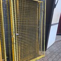 Recinzioni metalliche in rete ondulata 40X40