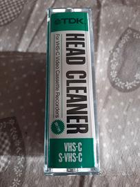 HEAD CLEANER TDK PER TESTINE VHS-C