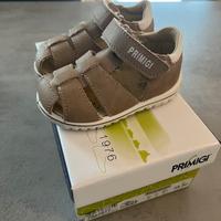 Primigi n 21 sandali nabuk beige NUOVE