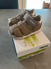 Primigi n 21 sandali nabuk beige NUOVE