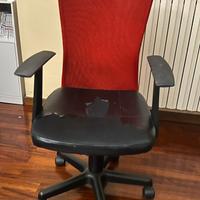 Sedia da ufficio con ruote